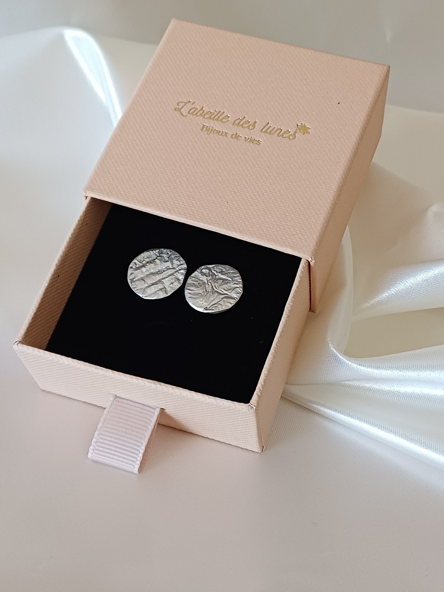 Boucles d'oreilles Terre de lune