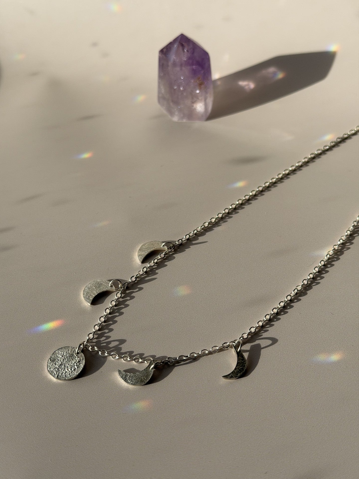Collier Lune en argent