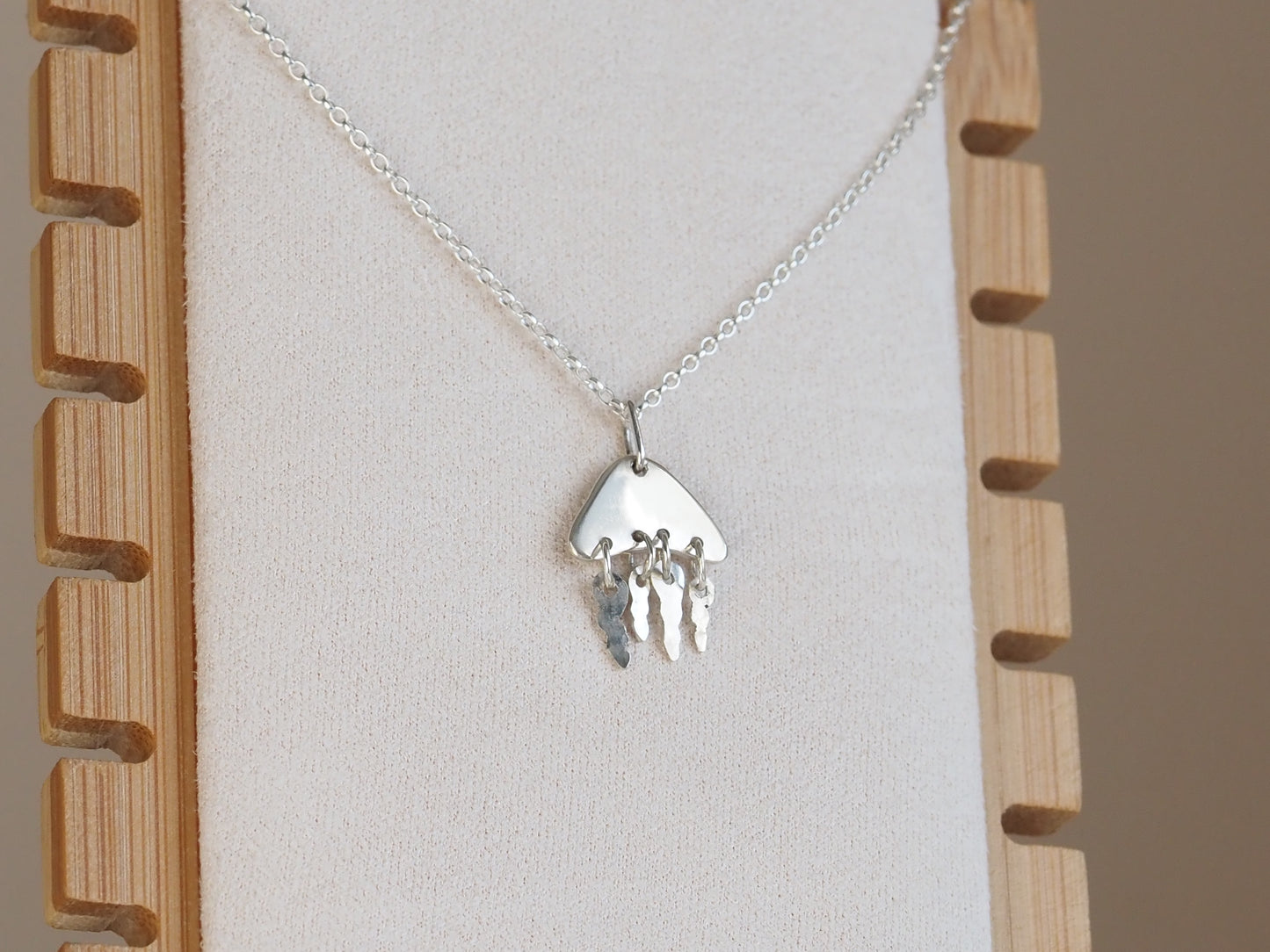 Collier en argent Méduse