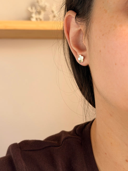 Boucles d'oreilles Myosotis