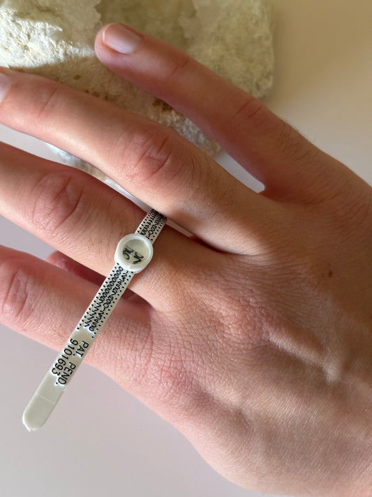 Baguier Réglable - Mesure la Taille de Doigt Facile et Précise