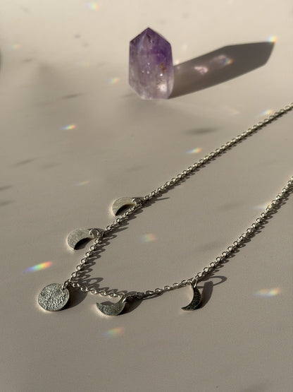 Collier Lune en argent
