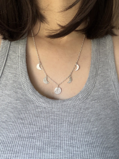 Collier Lune en argent