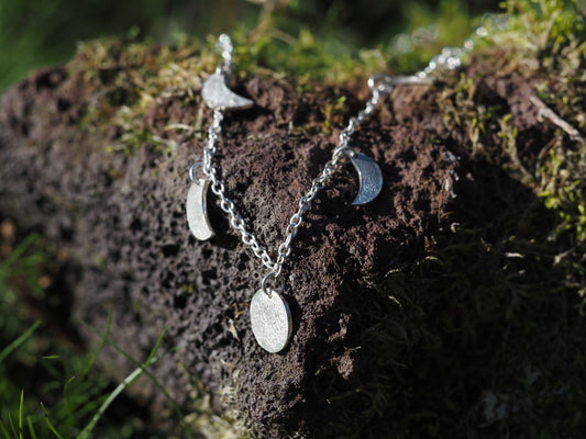 Collier Lune en argent
